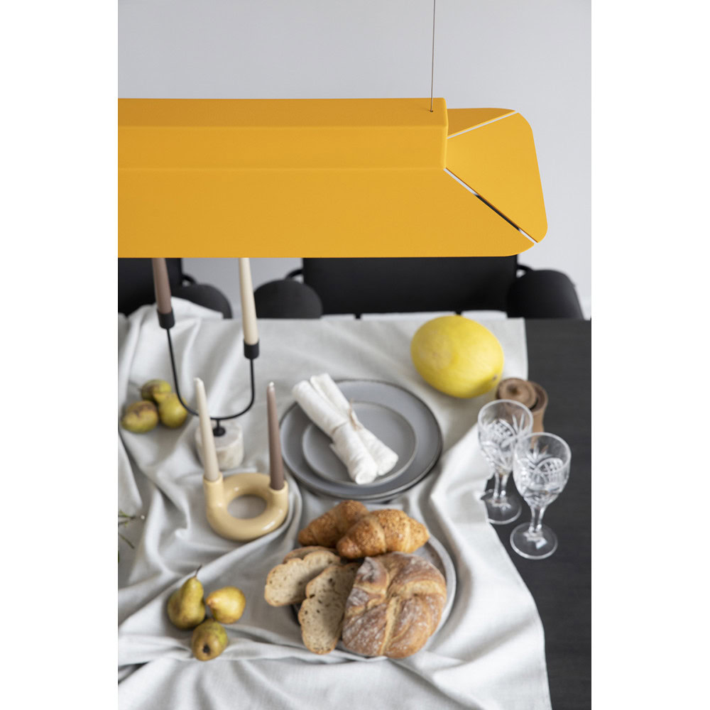 Lampa wisząca minimalistyczna LED YOTTSU biała YOC611P02 - Ummo Lighting - obrazek 5