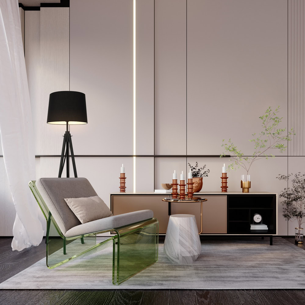 Lampa podłogowa Calvin Z177FL-01B - Maytoni - obrazek 2
