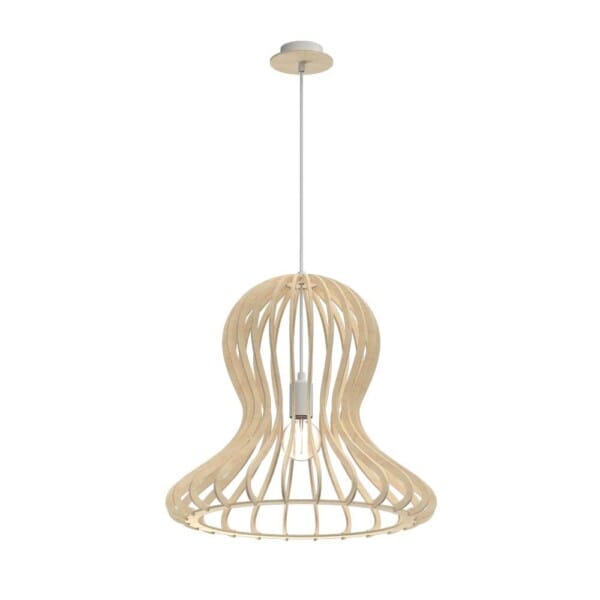 Lampa wisząca Octo - Naturalna sklejka (440 mm) 5017 - Antigo