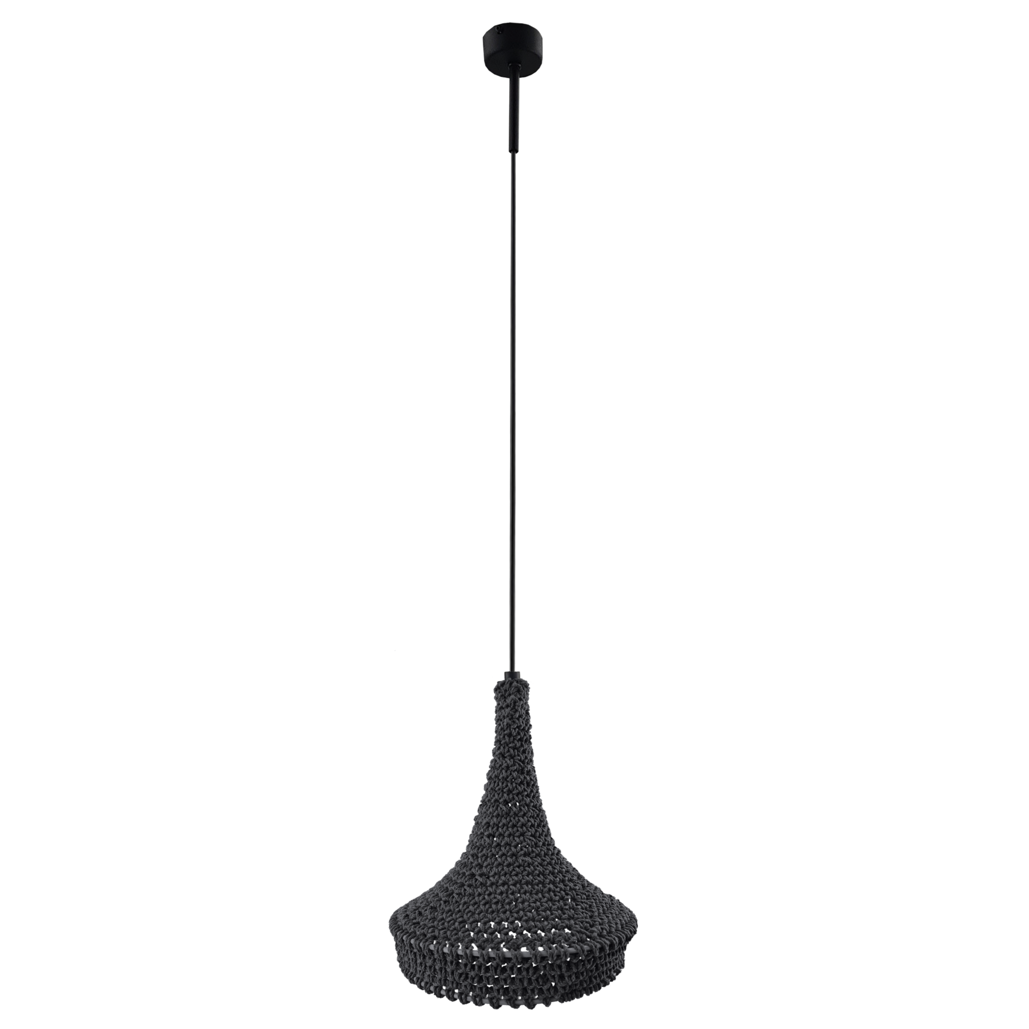 Lampa wisząca Mahaka 1 - Szara (260 mm) 5181 - Antigo
