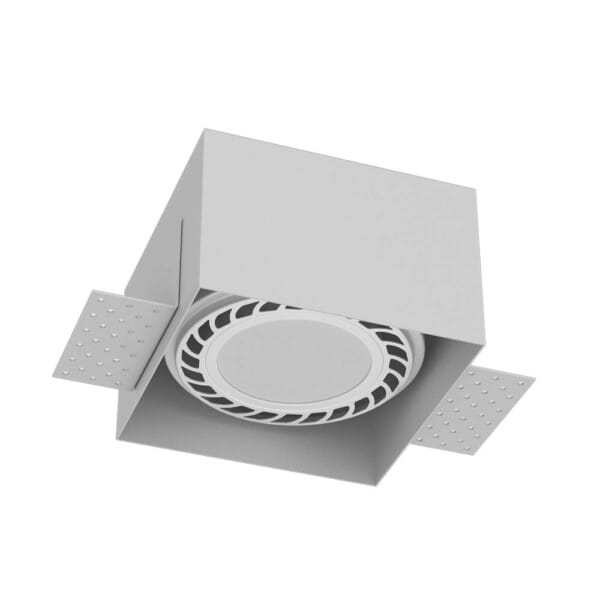 Lampa wpuszczana Cage in 0-1 - Biała 3269 - Antigo