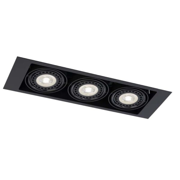 Lampa wpuszczana Muko 3 - Czarna 3314 - Antigo