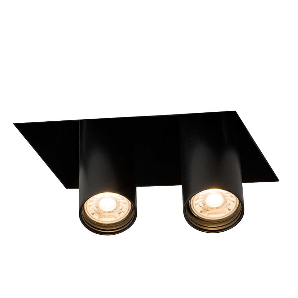 Lampa wpuszczana Yamato 2 - Czarna 7802 - Antigo
