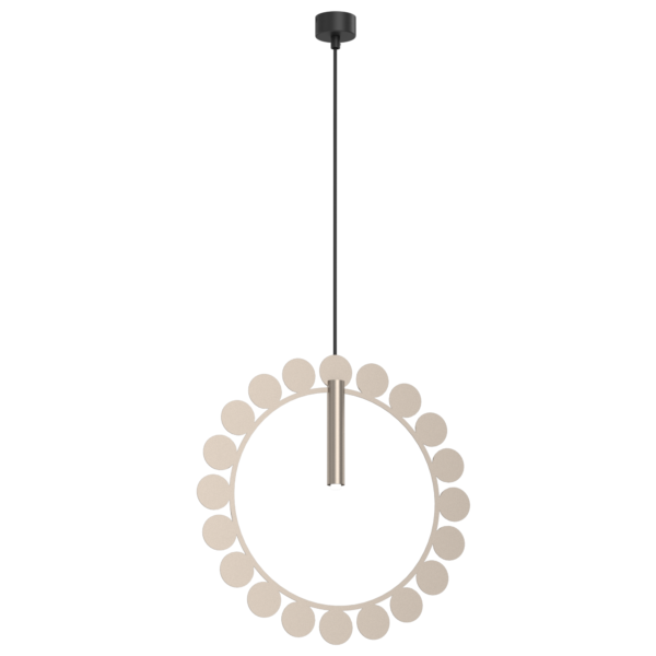 Lampa wisząca no. O - Srebrny mat (420 mm) 5061  - Antigo
