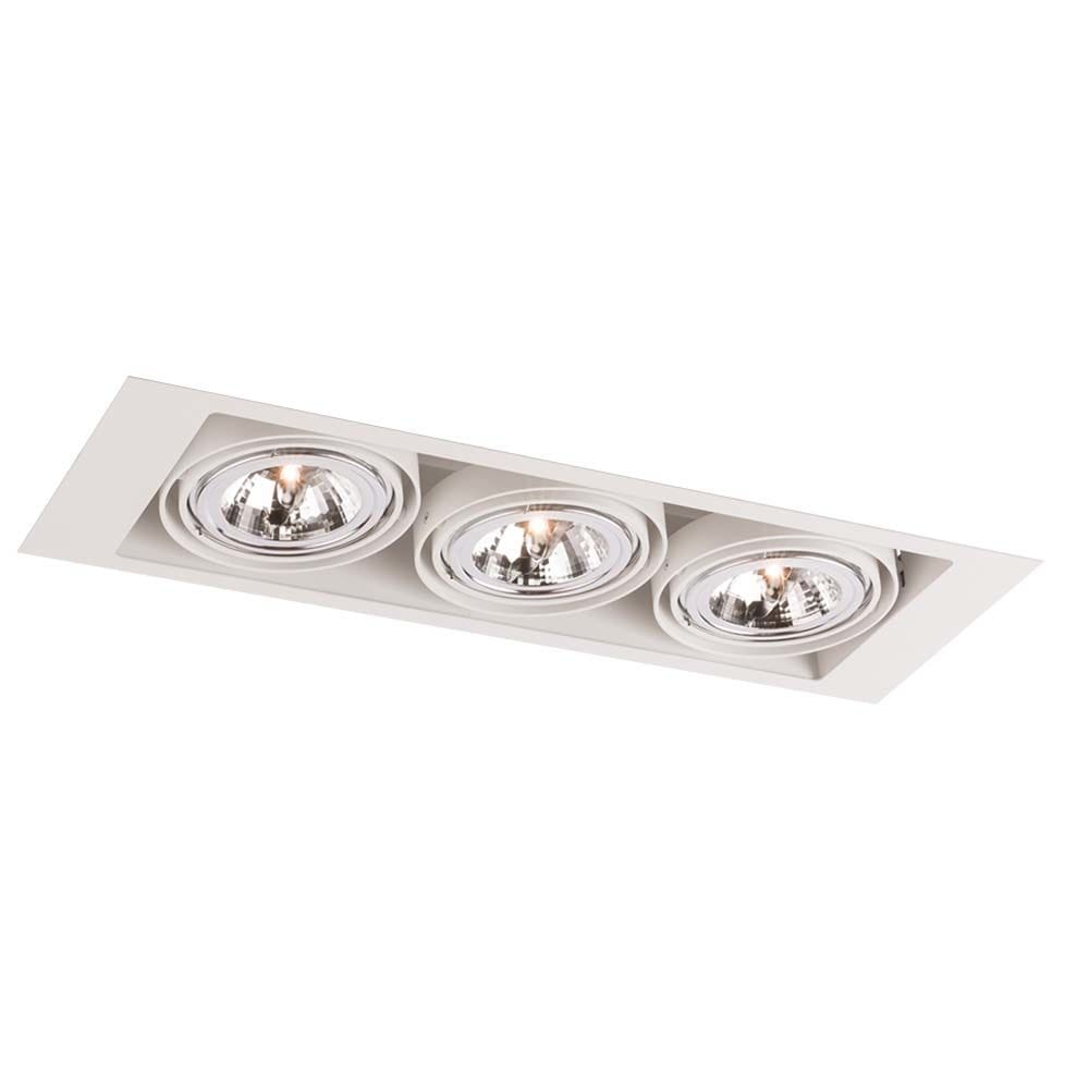 Lampa wpuszczana Muko 3 - Biała 7358 - Antigo