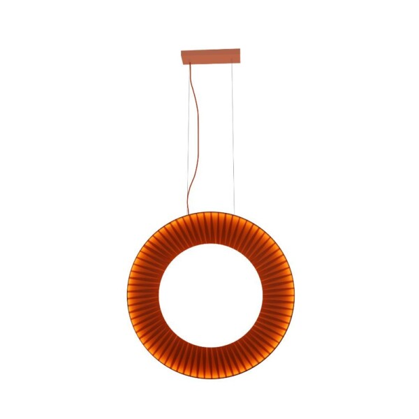 Lampa wisząca NEXO Z2 czerwona terakota średnica 100 cm 4000K 5227 - Antigo