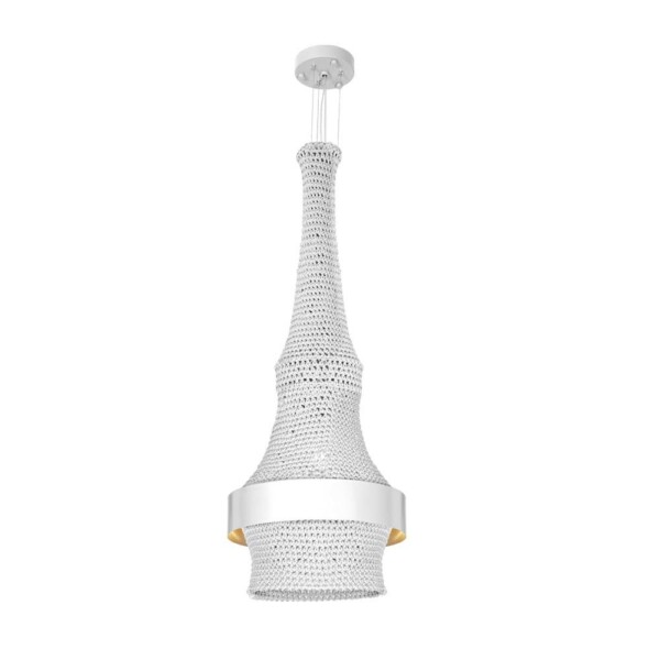 Lampa wisząca Dota I - Biała (400 mm) 3000K 5037  - Antigo