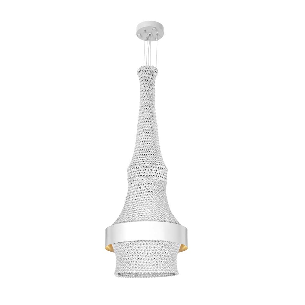 Lampa wisząca Dota I - Biała (400 mm) 3000K 5037 - Antigo