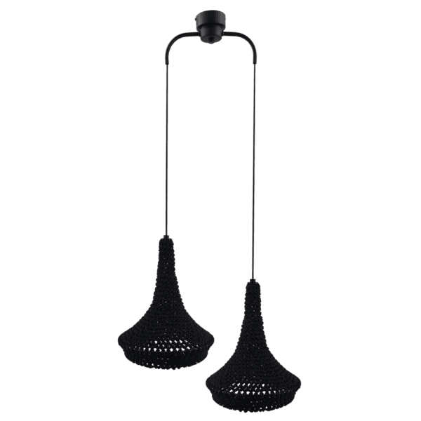 Lampa wisząca Mahaka 2 - Czarna (500 mm) 5173 - Antigo