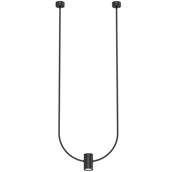 Lampa wisząca no. C - Czarna (460 mm) 5085 - Antigo