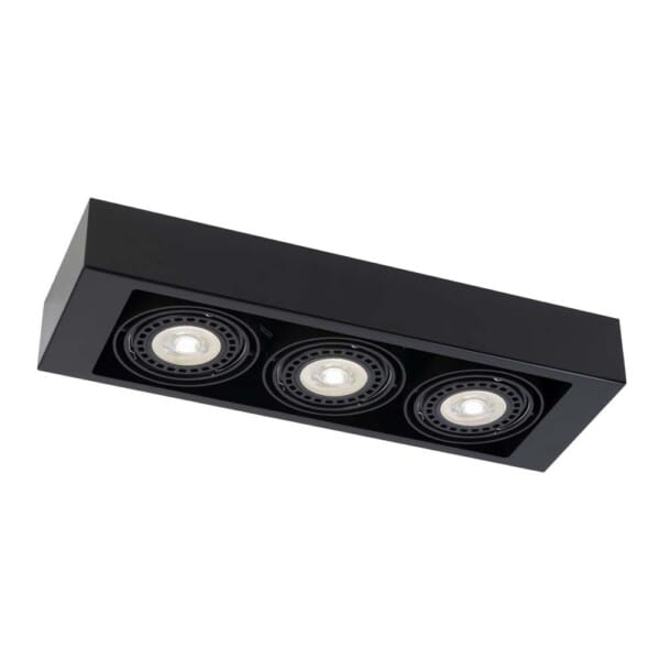 Plafon Koga 3 - Czarny (80 mm) 1154 - Antigo