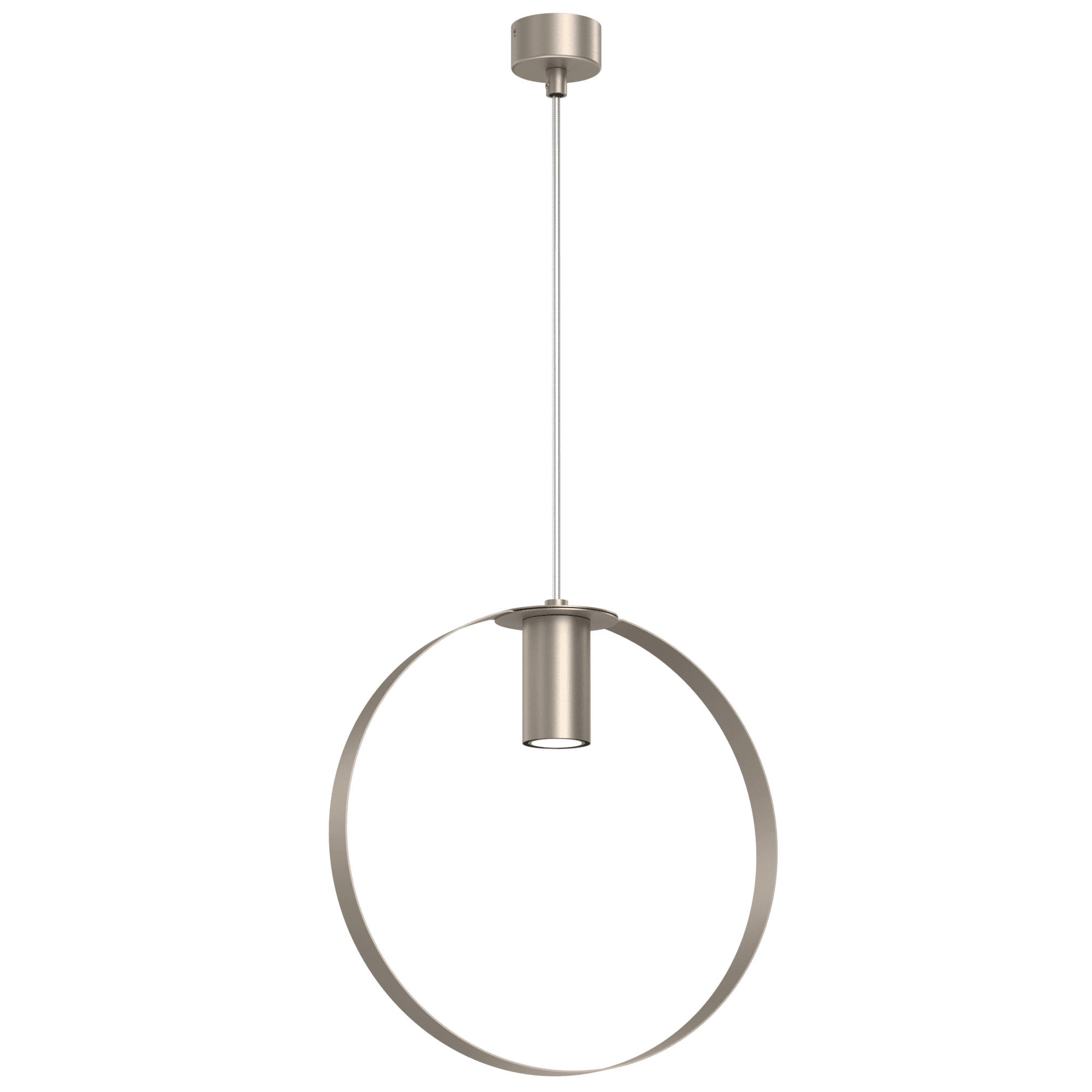 Lampa wisząca Ortiga 2 - Srebrny mat (300 mm) 5152 - Antigo