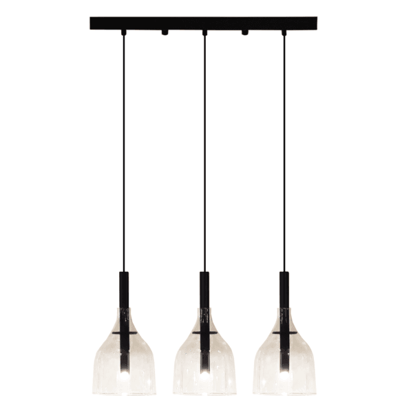 Lampa wisząca Botor 3 - Czarna (530 mm) 5096 - Antigo