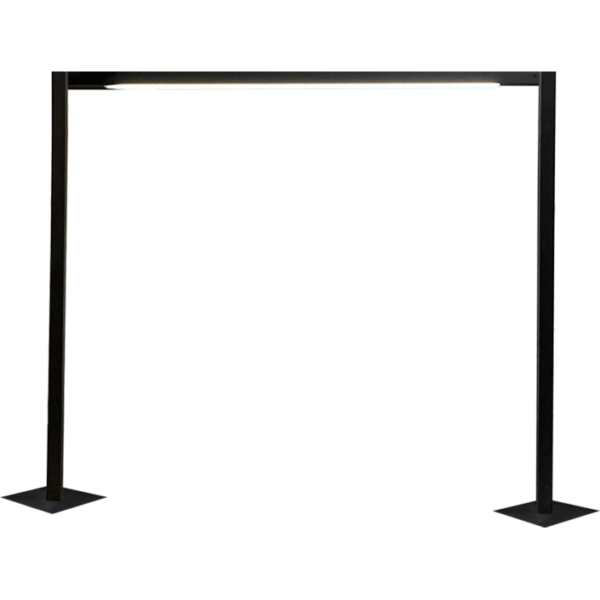 Lampa stojąca ogrodowa Taketa - Antracyt (1140 mm) 9937  - Antigo