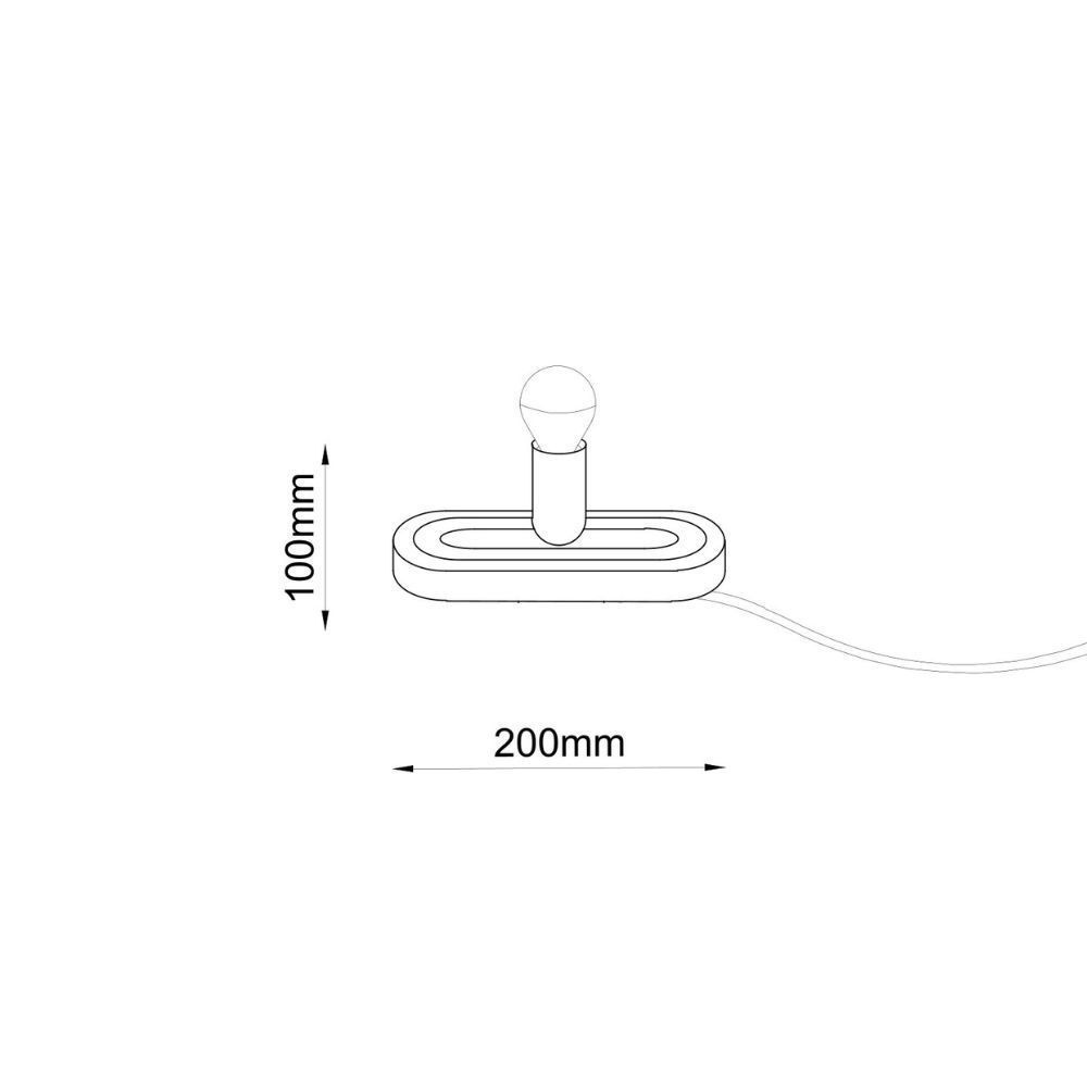 Lampa gabinetowa MINOS G 20 cm beżowy piasek 2041 - Antigo - obrazek 2