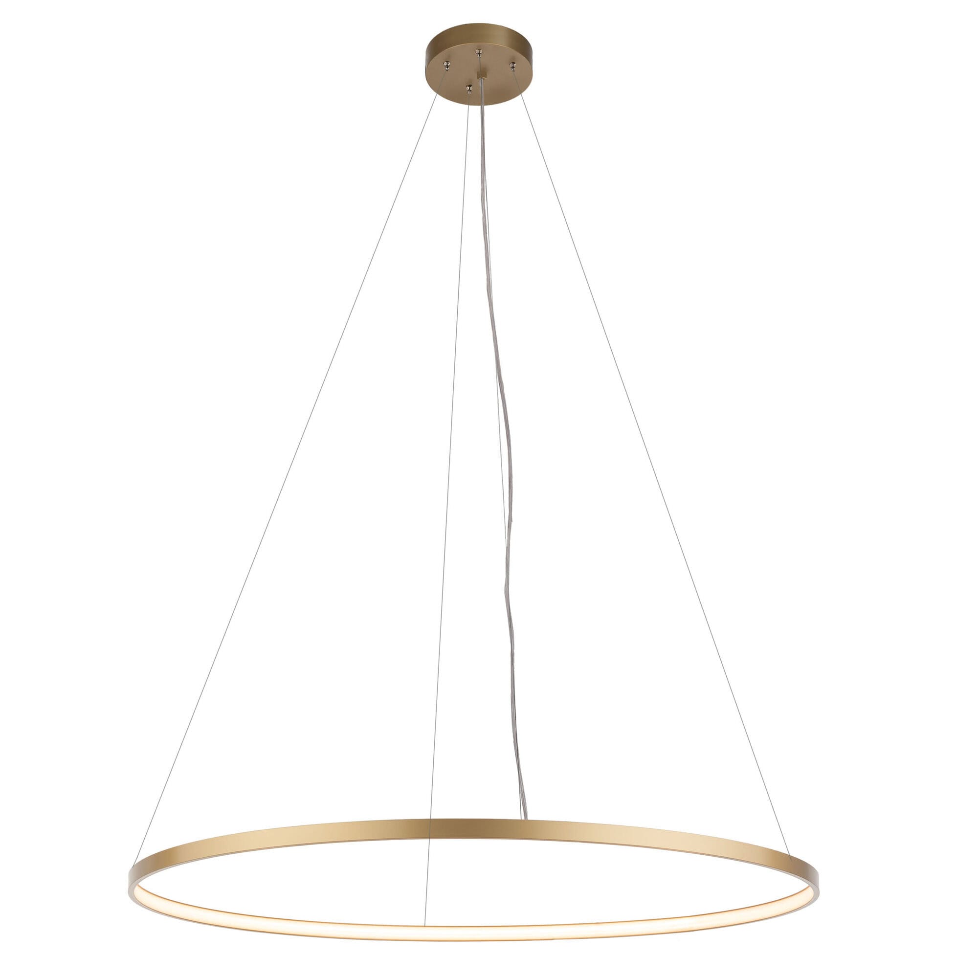 Lampa wisząca Agari 117- Złota (1170 mm) 4000K 5345 - Antigo