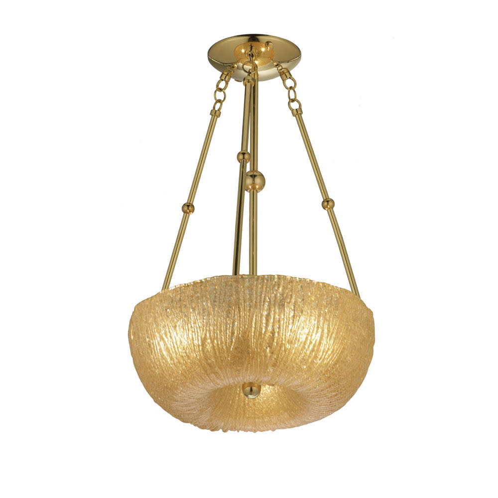 Lampa wisząca Button 45 - Mosiądz polerowany-złoty (450 mm) 8176 - Antigo