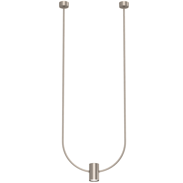 Lampa wisząca no. C - Srebrny mat (460 mm) 5080 - Antigo