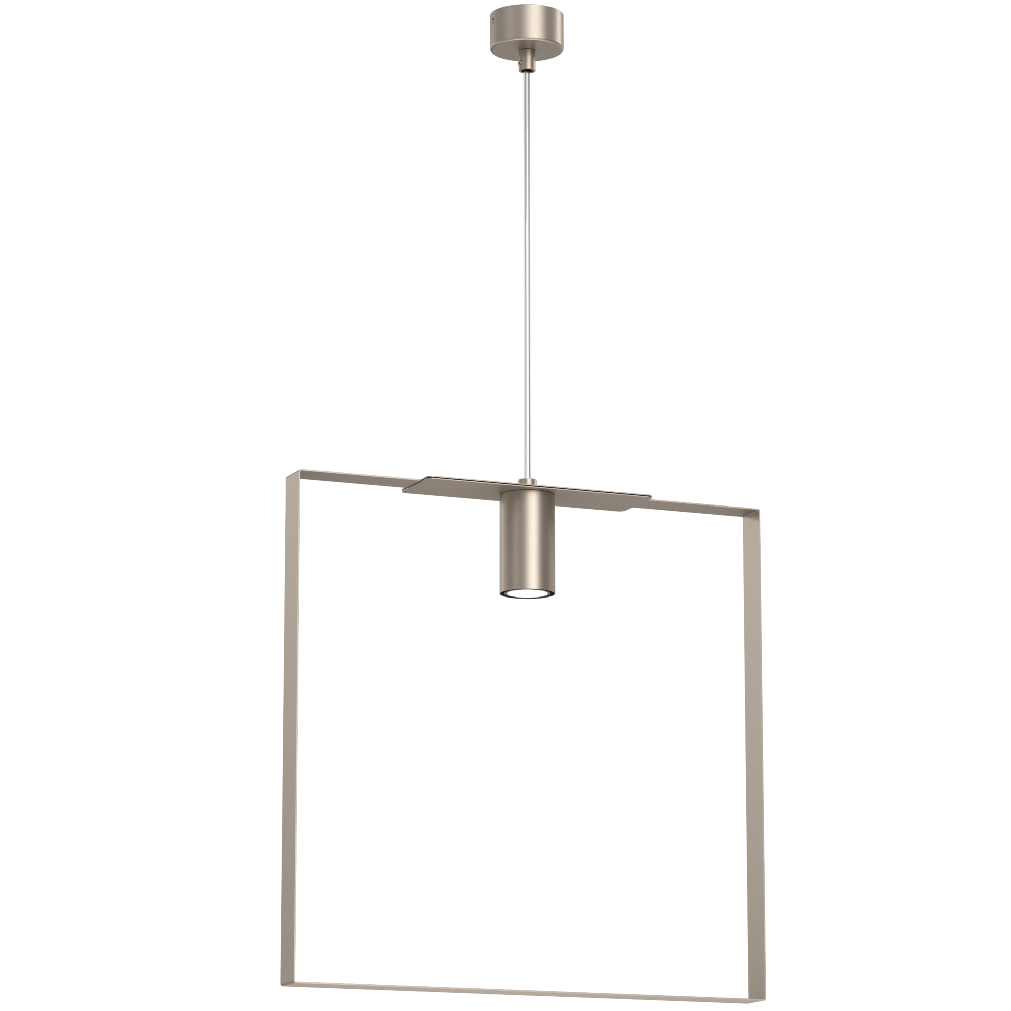 Lampa wisząca Ortiga 6 - Srebrny mat (400 mm) 5159 - Antigo