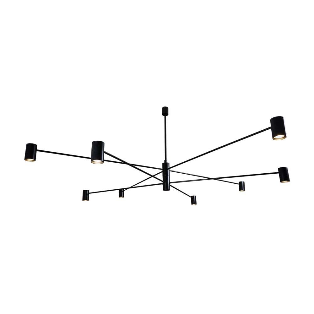 Lampa wisząca Dakata 8 - Czarna 5640 - Antigo