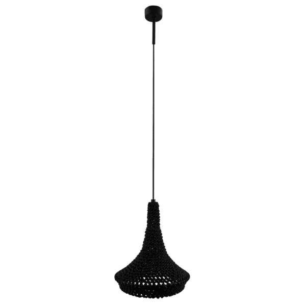 Lampa wisząca Mahaka 1 - Czarna (260 mm) 5172 - Antigo