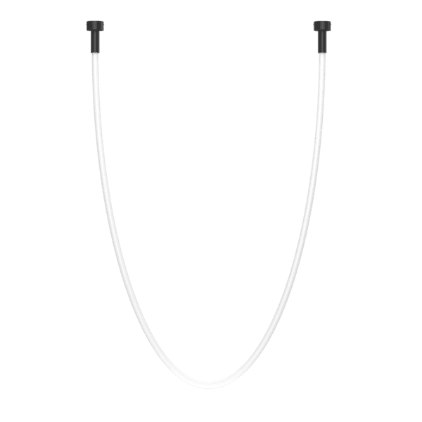 Lampa wisząca podtynkowa Hebi – Czarna (2860 mm) 4000K 3021  - Antigo