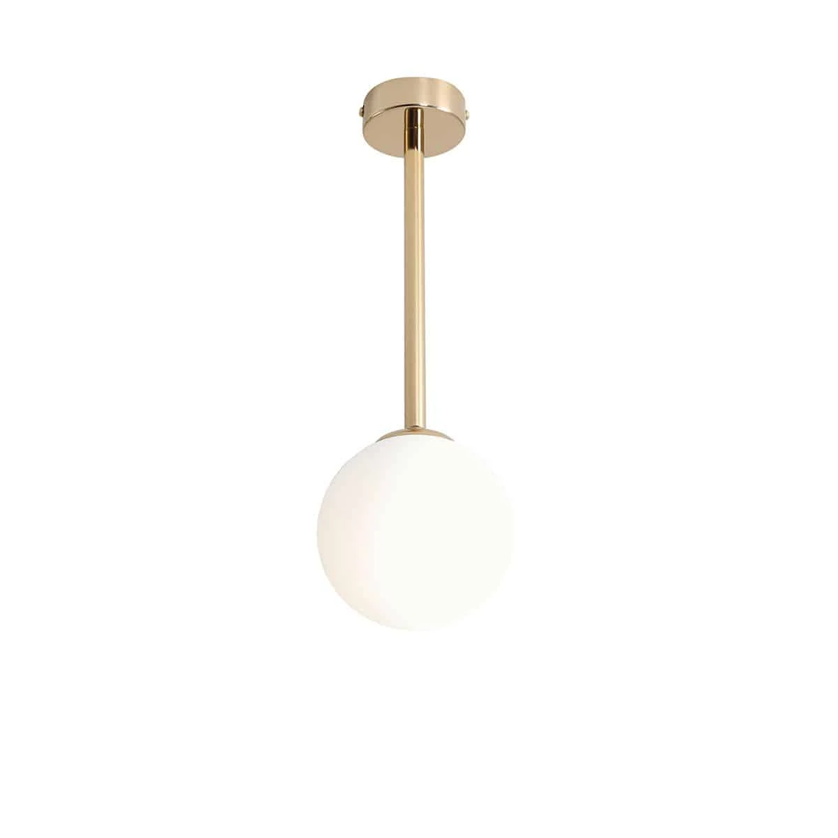 Plafon nowoczesny PINNE SHORT GOLD 1080PL_G30_S - Aldex