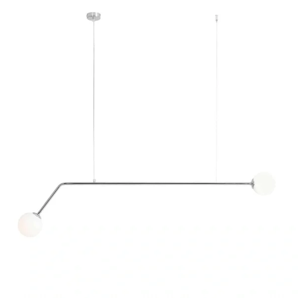 Lampa wisząca nowoczesna PURE CHROME 1064H4 - Aldex