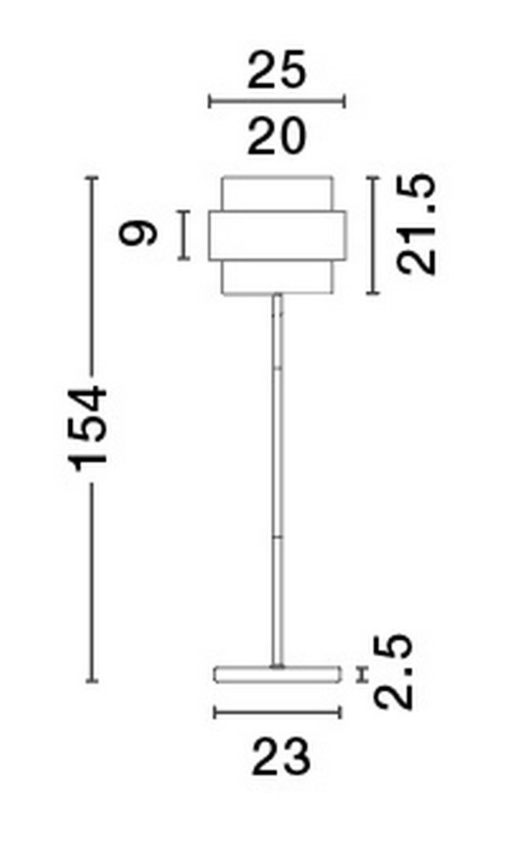Lampa podłogowa VIEJA LE42627 - Luces Exclusivas - obrazek 6