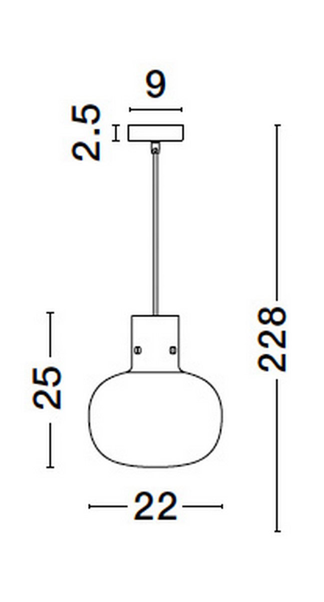 Lampa loft wisząca nowoczesna PADRE LE42633 - Luces Exclusivas - obrazek 6