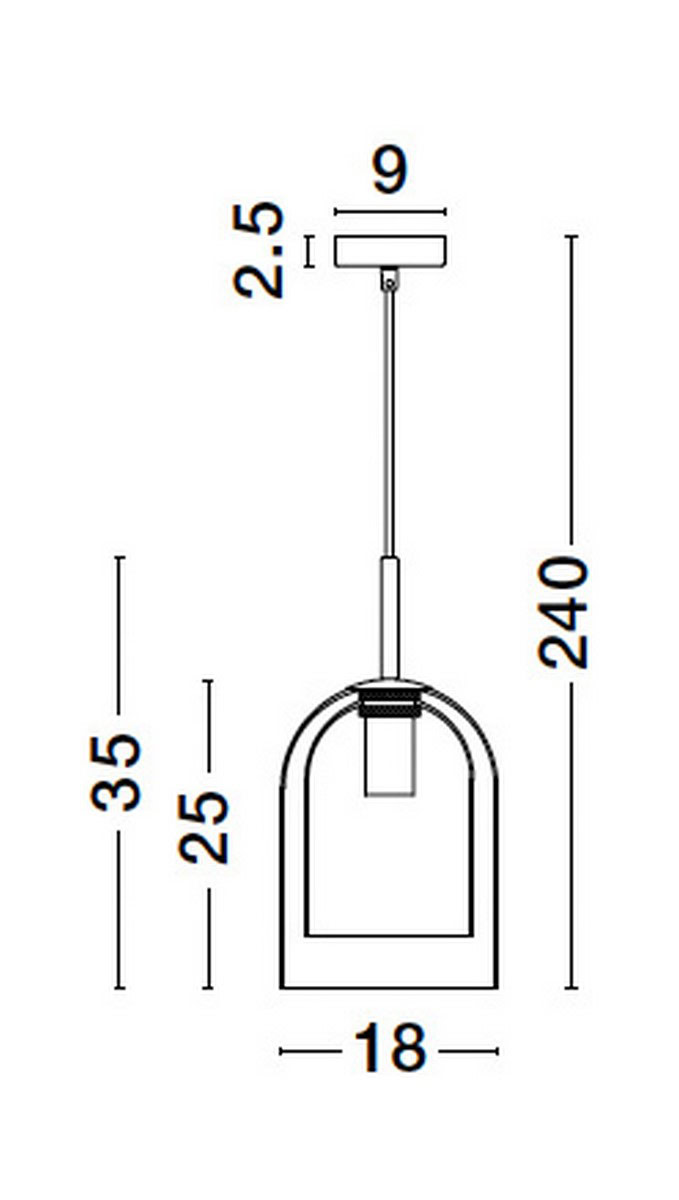 Lampa wisząca nowoczesna BONAO LE42639 - Luces Exclusivas - obrazek 6