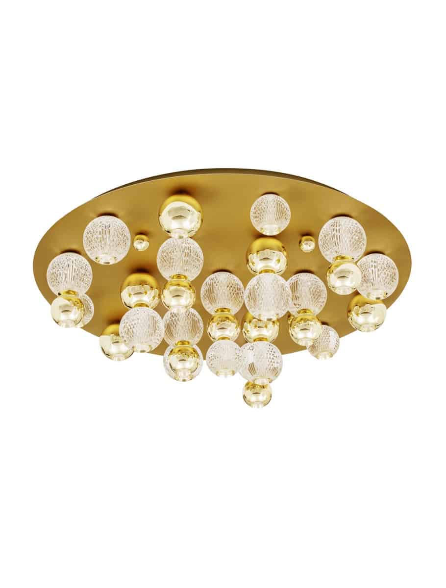 Lampa złota sufitowa nowoczesna LEDOWEPONCE LE42707 - Luces Exclusivas