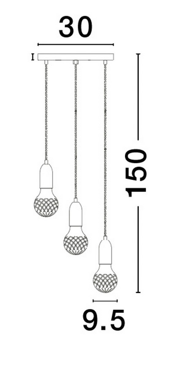 Lampa nad stół wisząca nowoczesna BANI LE42710 - Luces Exclusivas - obrazek 6