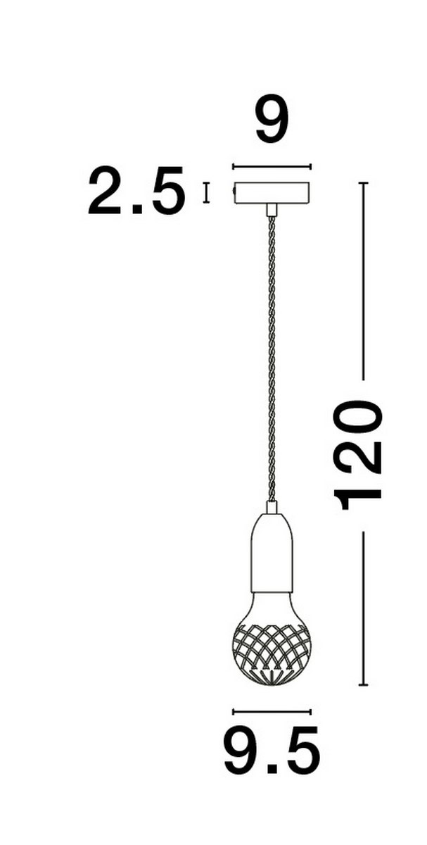 Lampa wisząca nowoczesna BANI LE42714 - Luces Exclusivas - obrazek 5