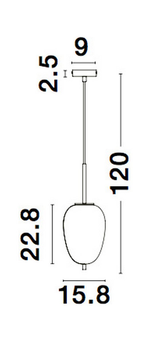 Lampa wisząca nowoczesna MARC LE42723 - Luces Exclusivas - obrazek 5