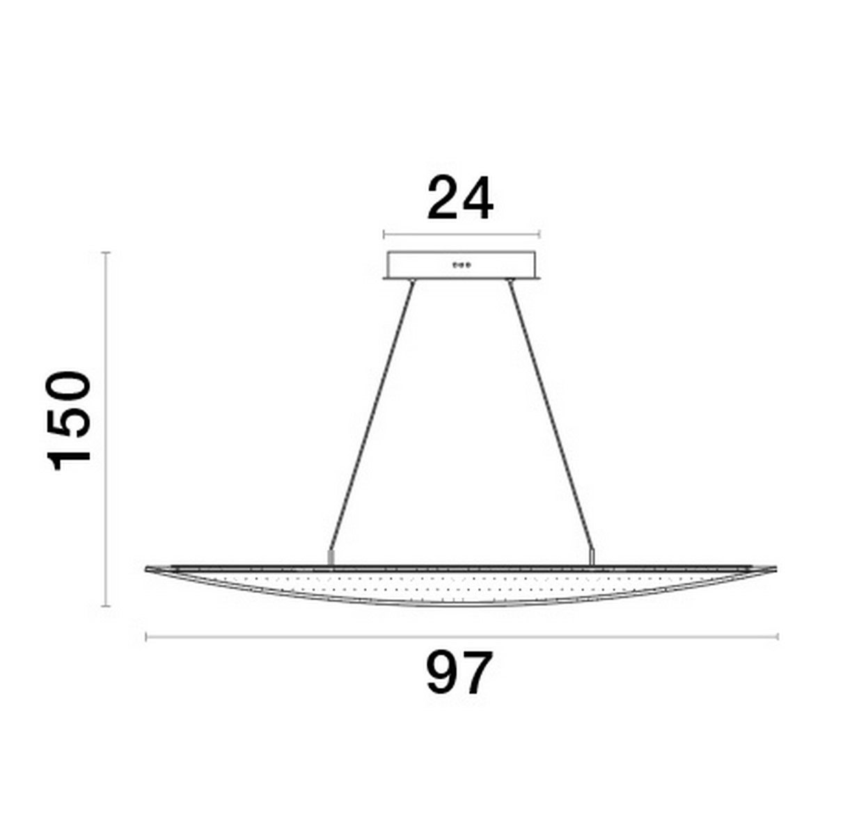 Lampa wisząca COLIMA LE42755 - Luces Exclusivas - obrazek 3