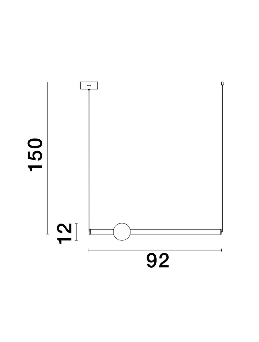 Lampa wisząca IGUALA LE42763 - Luces Exclusivas - obrazek 3