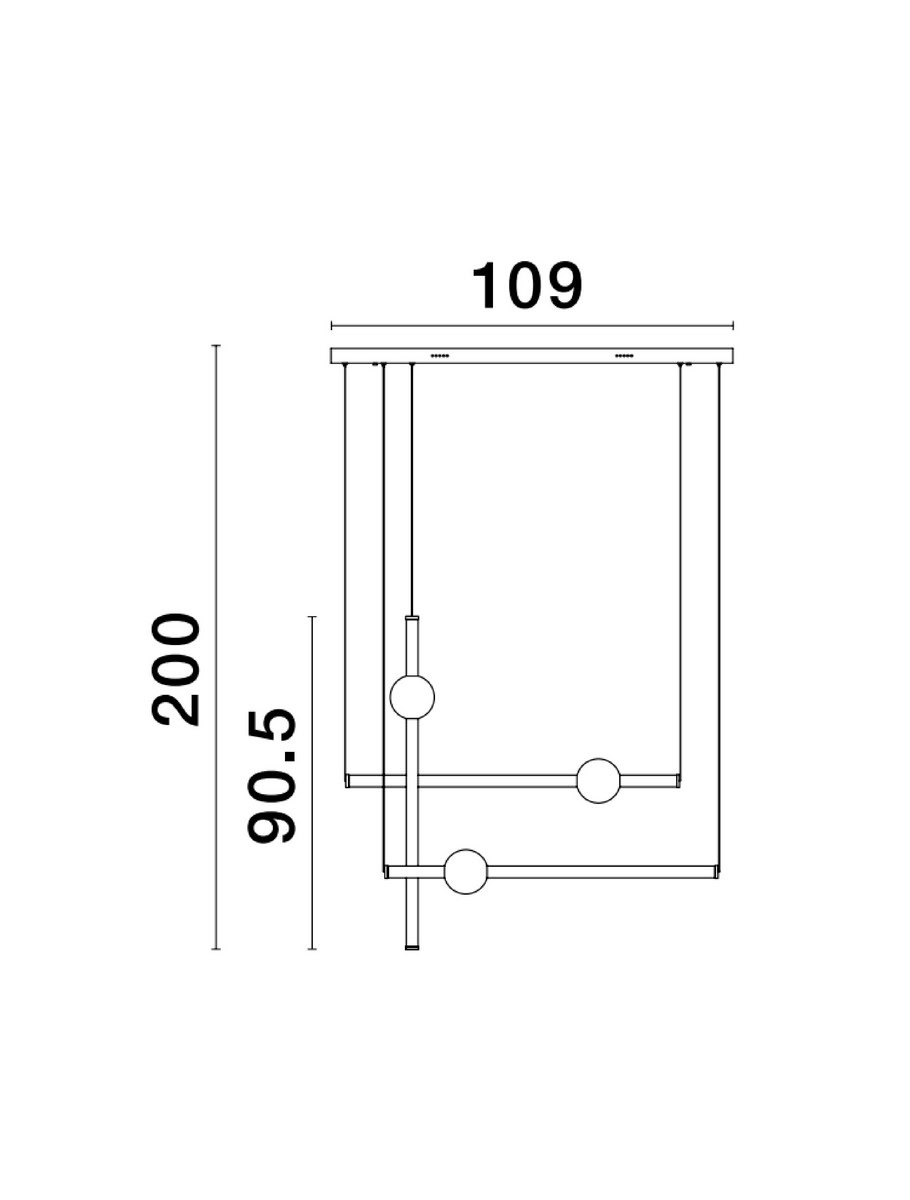 Lampa wisząca IGUALA LE42764 - Luces Exclusivas - obrazek 3