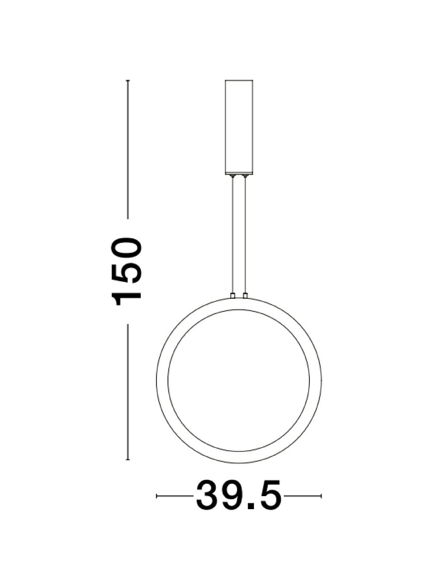 Lampa wisząca AUTLAN LE42771 - Luces Exclusivas - obrazek 2