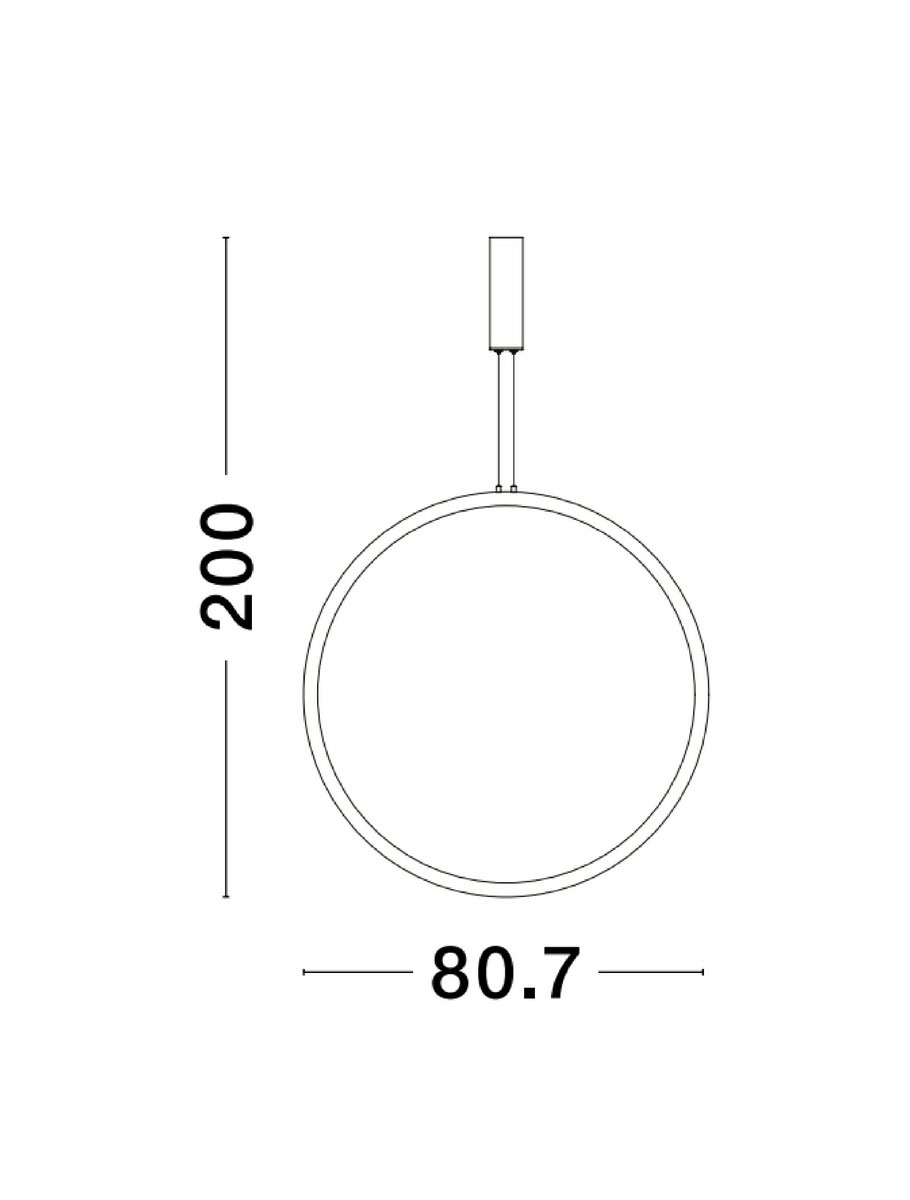 Lampa wisząca AUTLAN LE42773 - Luces Exclusivas - obrazek 3
