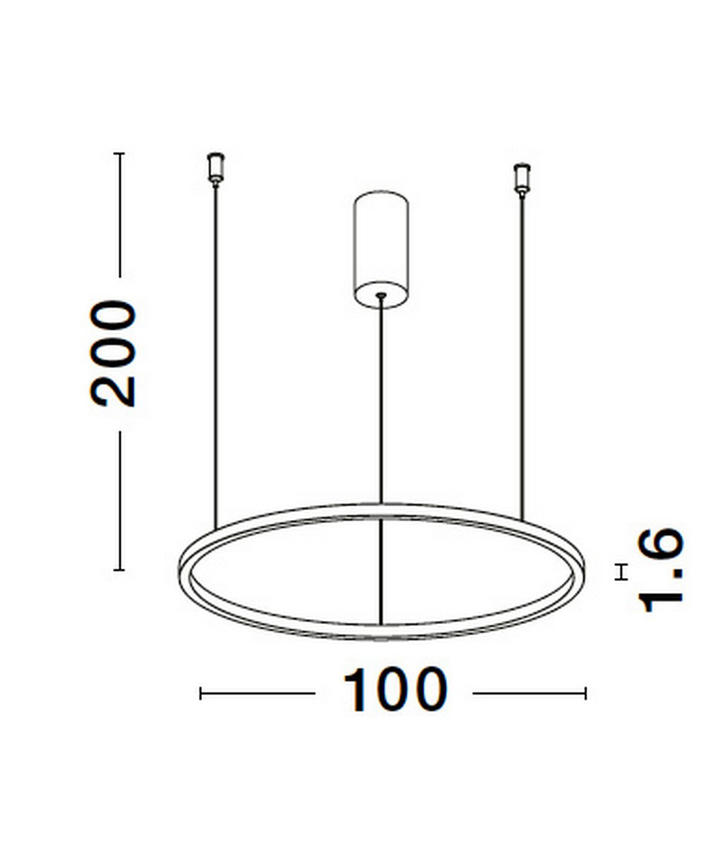 Lampa wisząca TOLUCA LE42779 - Luces Exclusivas - obrazek 3