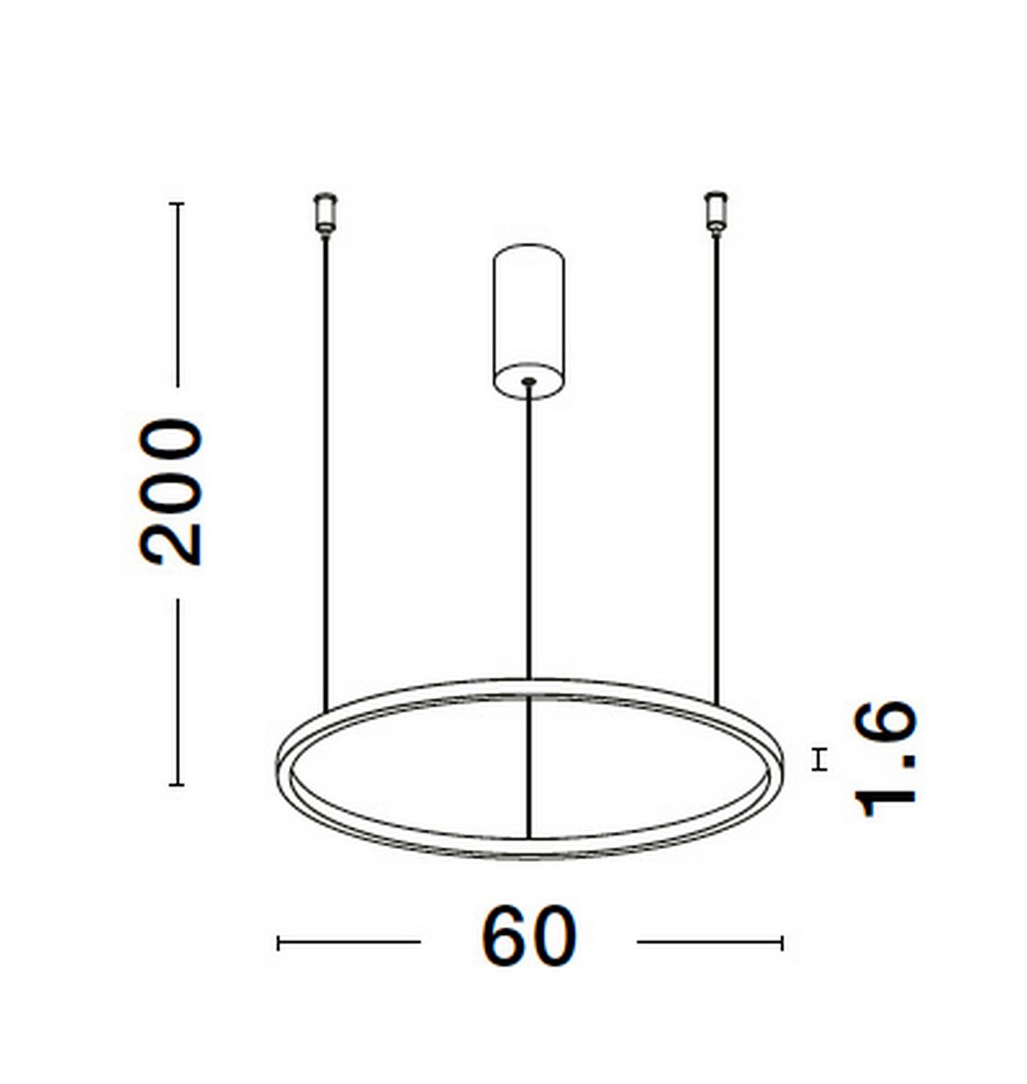 Lampa wisząca TOLUCA LE42783 - Luces Exclusivas - obrazek 3