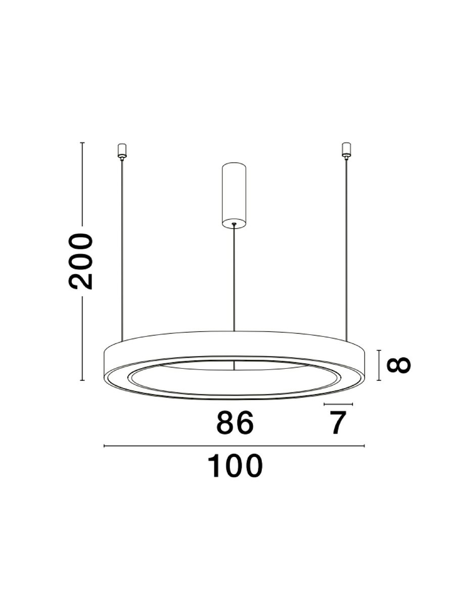 Lampa wisząca SONORA LE42815 - Luces Exclusivas - obrazek 2