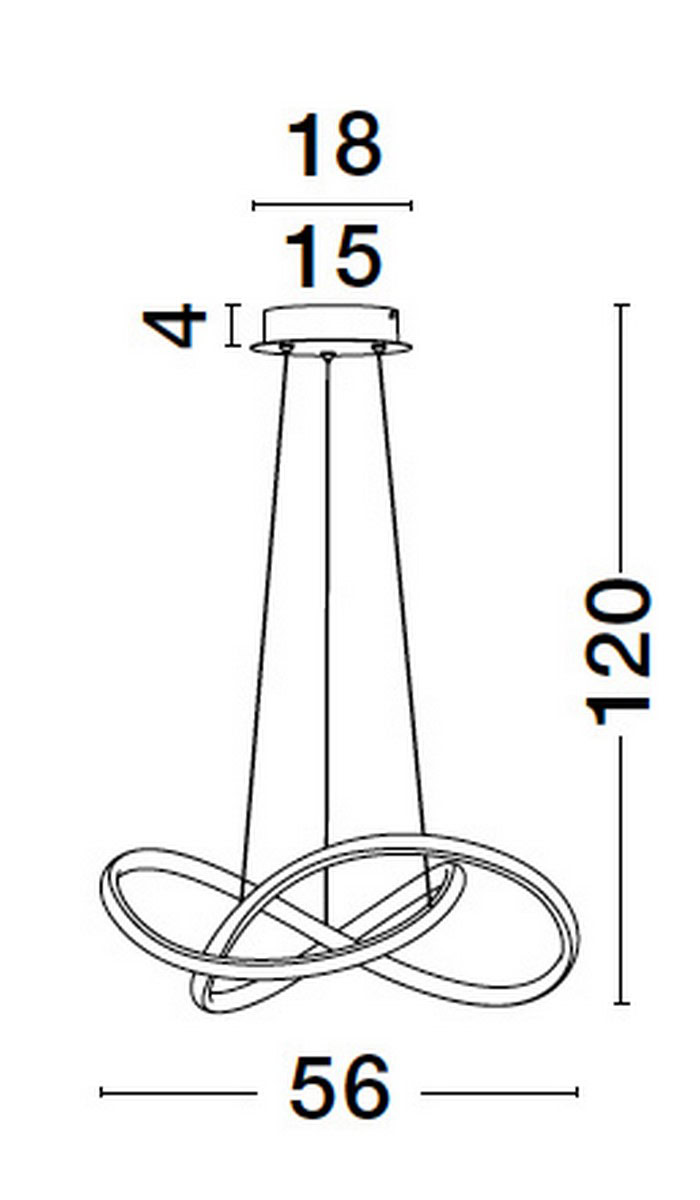 Lampa wisząca CHIAPAS LE42835 - Luces Exclusivas - obrazek 3