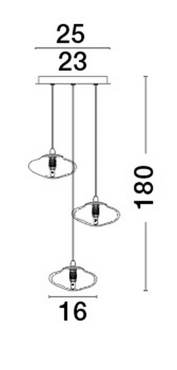 Lampa wisząca NAYARIT LE42900 - Luces Exclusivas - obrazek 3