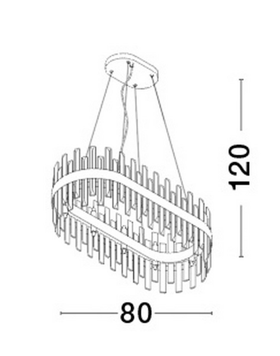 Lampa wisząca CHOLULA LE42909 - Luces Exclusivas - obrazek 5
