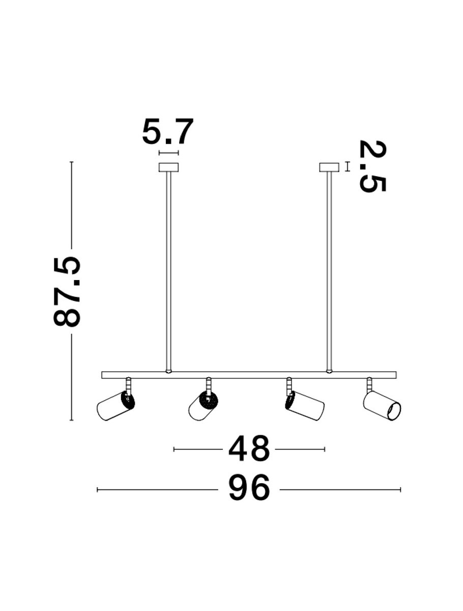 Lampa wisząca CAYES LE42927 - Luces Exclusivas - obrazek 2