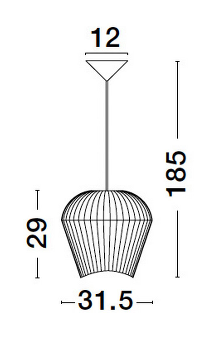 Lampa wisząca GUAYMAS LE42929 - Luces Exclusivas - obrazek 3
