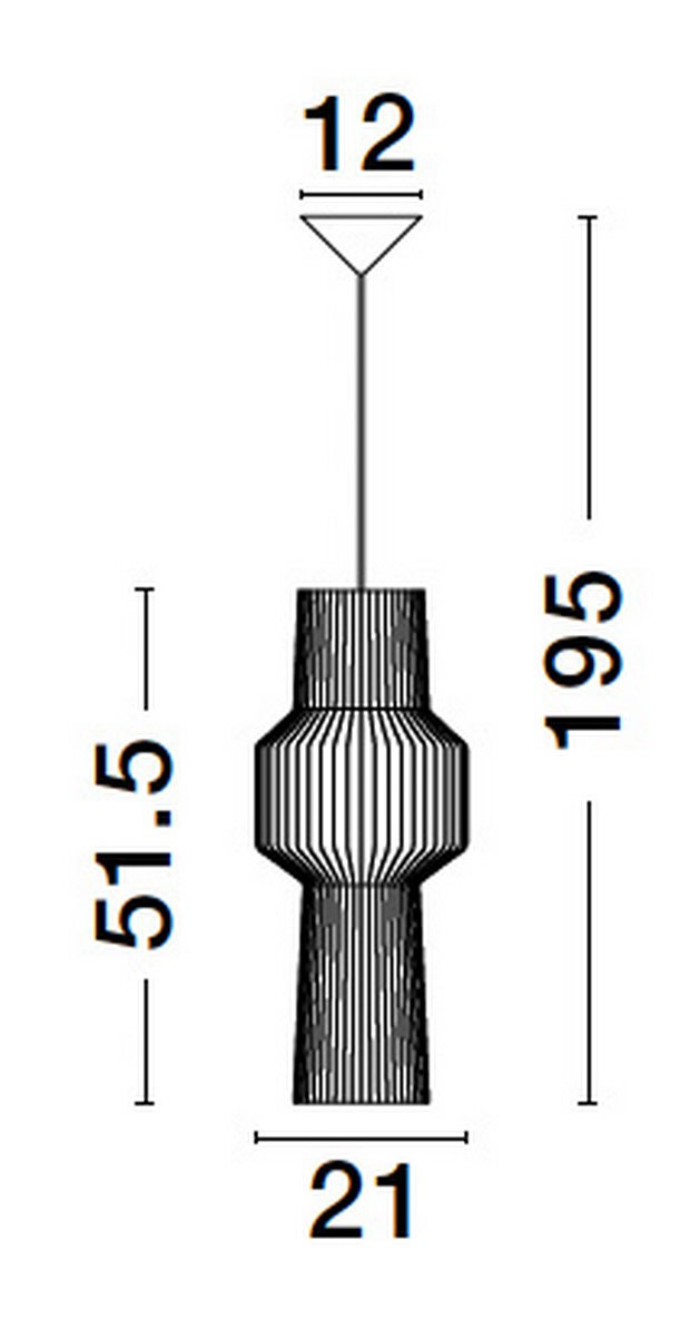 Lampa wisząca GUAYMAS LE42930 - Luces Exclusivas - obrazek 3