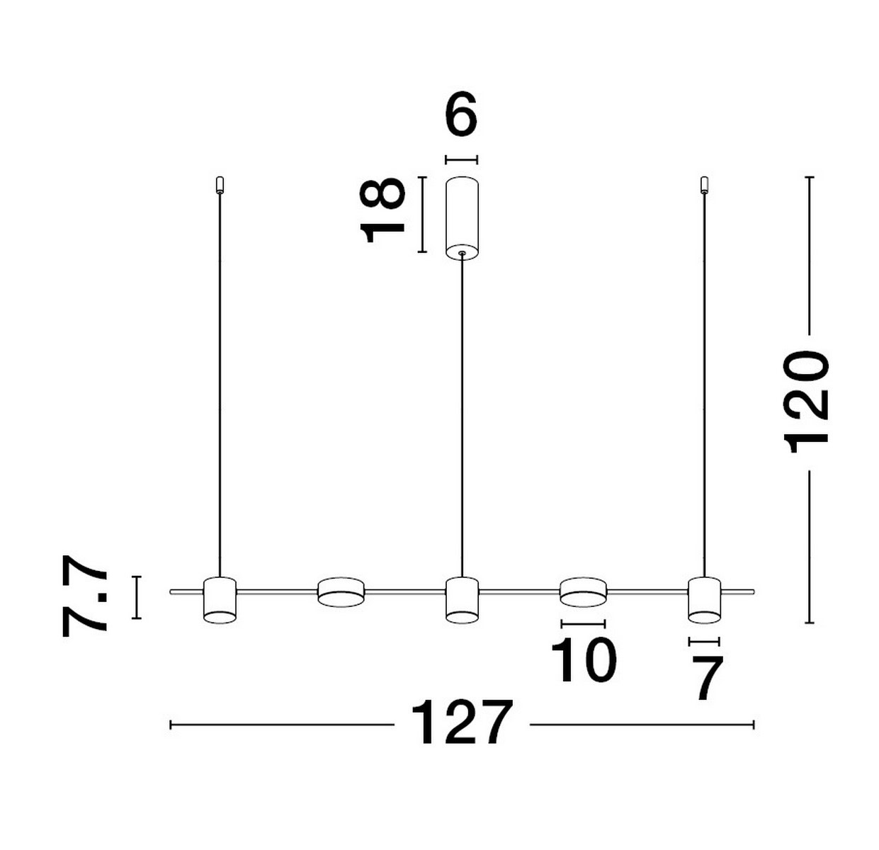 Lampa wisząca ABEL LE43206 - Luces Exclusivas - obrazek 2